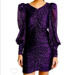 For Love & Lemons LA VILLETTE MINI DRESS💜💜💜 XS NWT